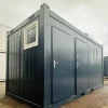 3+1 Toilet Block 16 x 9ft Anti-Vandal Portable Toilet Block Fully Renewed for Sale