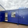 Custom 32x10ft Office and Canteen Cabin with Twin Washrooms For Sale Custom 32x10ft Office and Canteen Cabin with Twin Washrooms For Sale