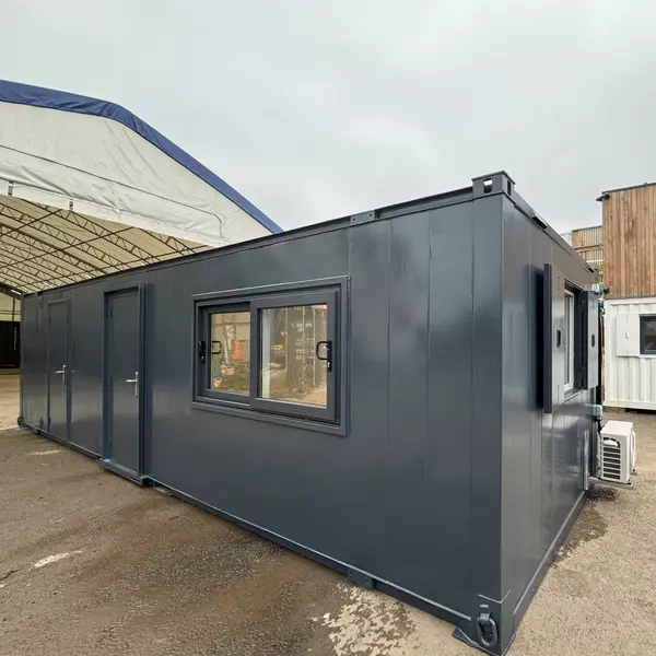 Custom 32x10ft Office Canteen Cabin with Two Rooms For Sale