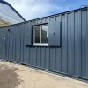 24 x 9 ft Portable Office Open Plan Anti-Vandal Cabin For Sale 24 x 9 ft Portable Office Open Plan Anti-Vandal Cabin For Sale