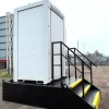 Single Toilet Unit & Steel Stepped Effluent Waste Tank For Sale Single Toilet Unit & Steel Stepped Effluent Waste Tank For Sale