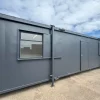 32x10ft Anti-Vandal Portable Cabin 2 Room Site Office And Canteen for Sale 32x10ft Anti-Vandal Portable Cabin 2 Room Site Office And Canteen for Sale