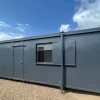 32x10ft Open Plan Office And Canteen Anti-Vandal Portable Cabin for Sale 32x10ft Open Plan Office And Canteen Anti-Vandal Portable Cabin for Sale