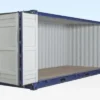 20ft Full Side Access Shipping Container – Open Side 1