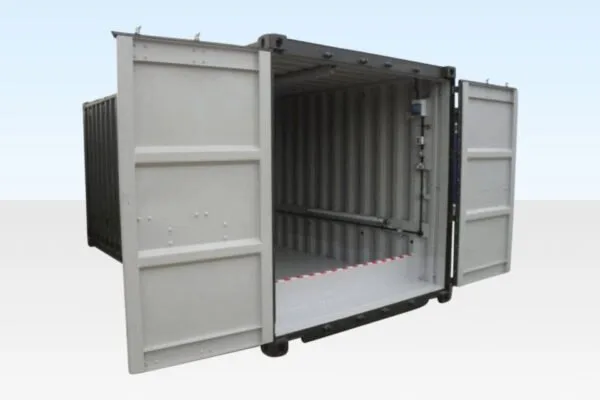 20ft x 8ft Raised Bunded Store Container
