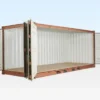 Used 20ft Full Side Access Container – Open Side 1