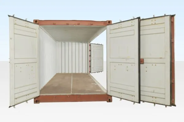 Used 20ft Full Side Access Container – Open Side